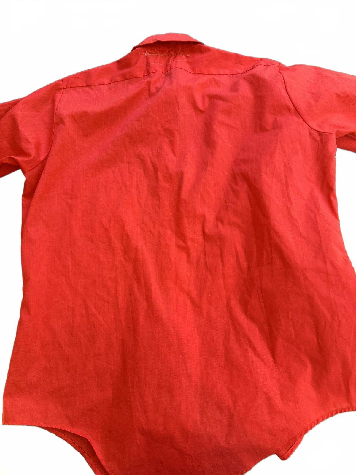 Pretty Trashy Red Graphic Shirt Sumo Balloon Sz 15.5