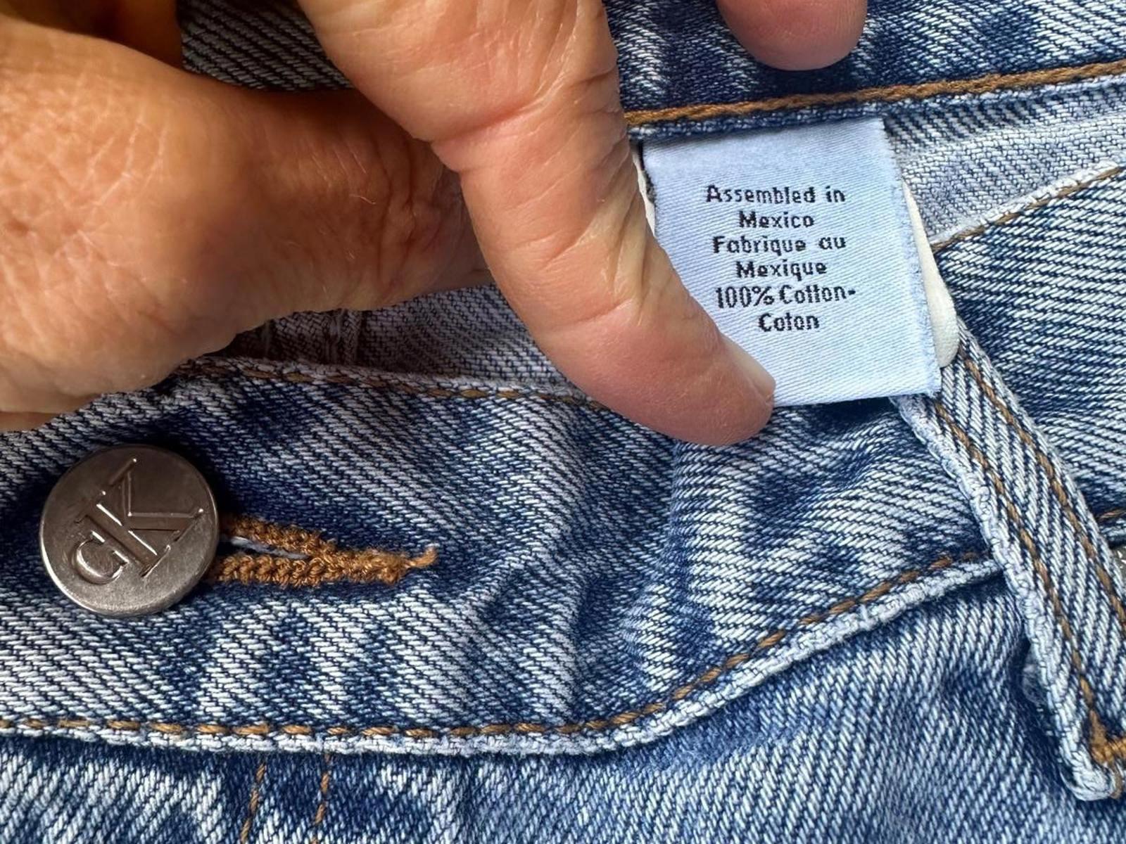 Vintage Calvin Klein Jeans CK 38x30 – Made in Mexico – 100% Cotton