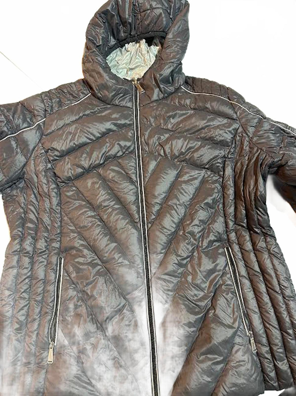 BCBGeneration Packable Down Puffer Jacket Hooded L