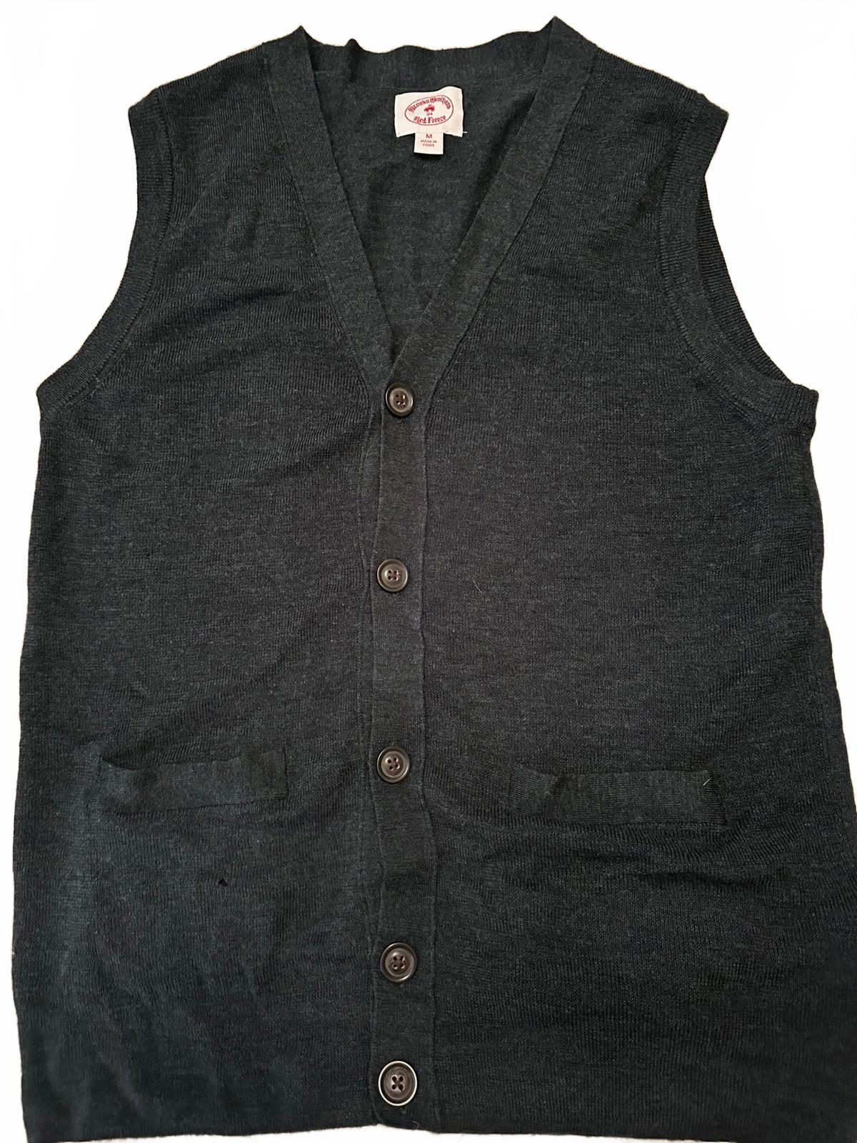 Brooks Brothers Red Fleece Merino Wool Vest M