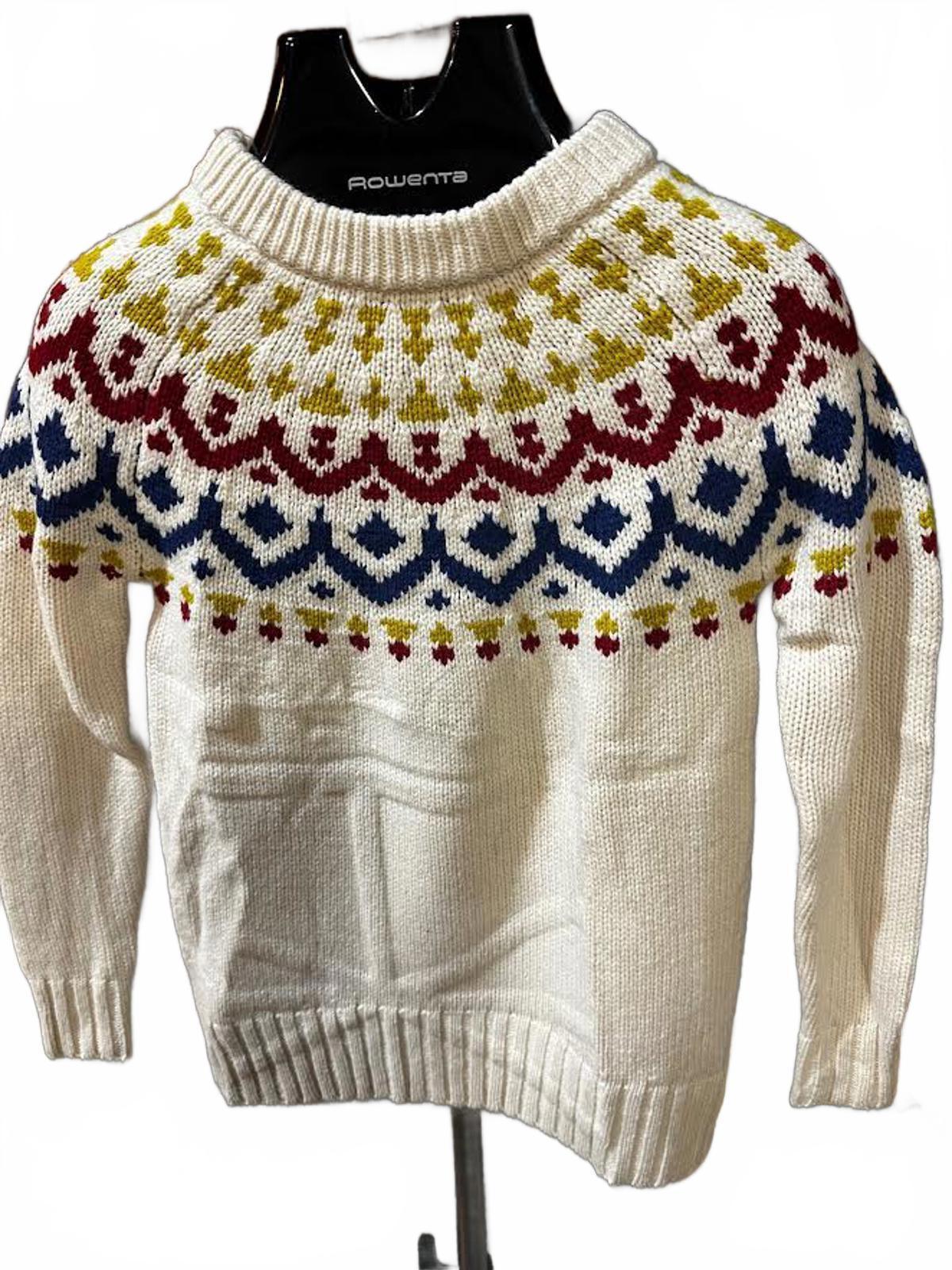 J.Crew Fair Isle Knit Crewneck Sweater XXS