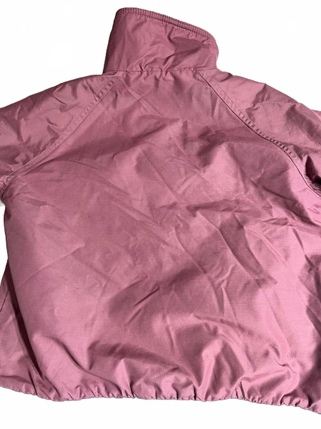 Vintage Pink Fleece-Lined Lands’ End Jacket Small