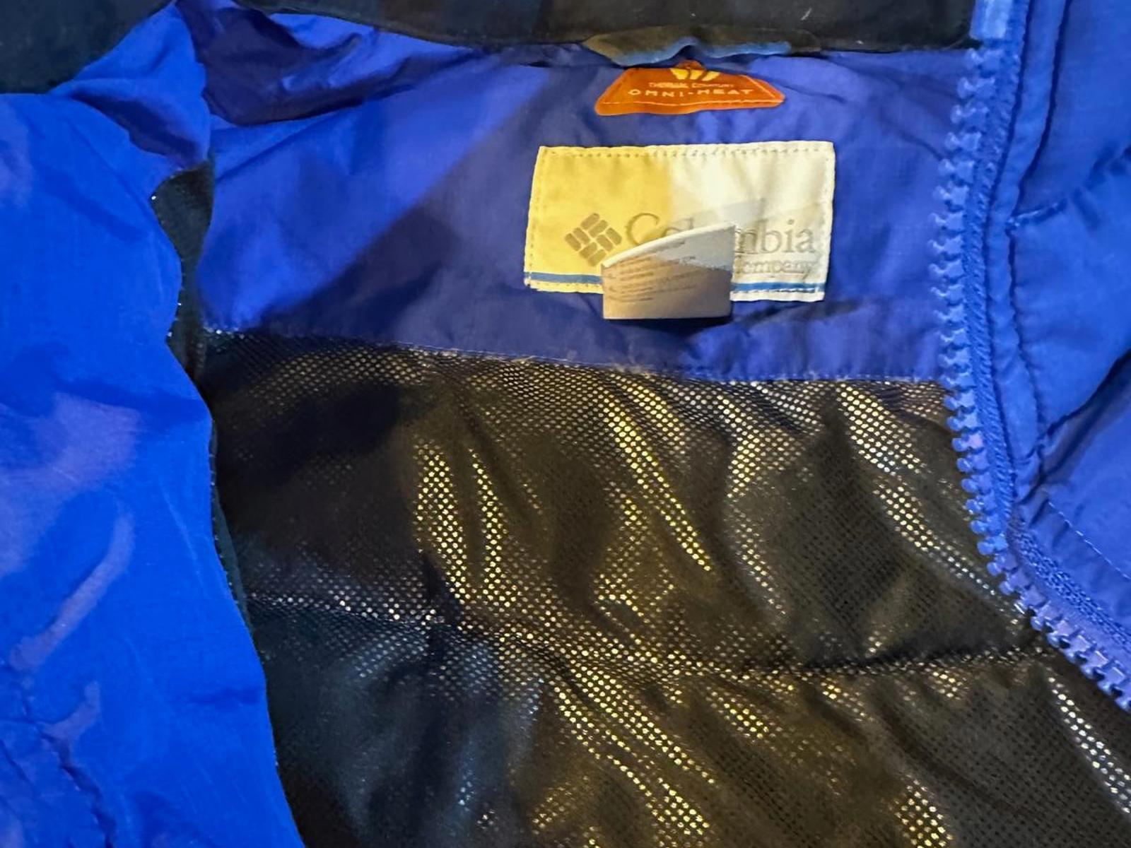 Columbia Omni-Heat Interchange Puffer Jacket Blue L