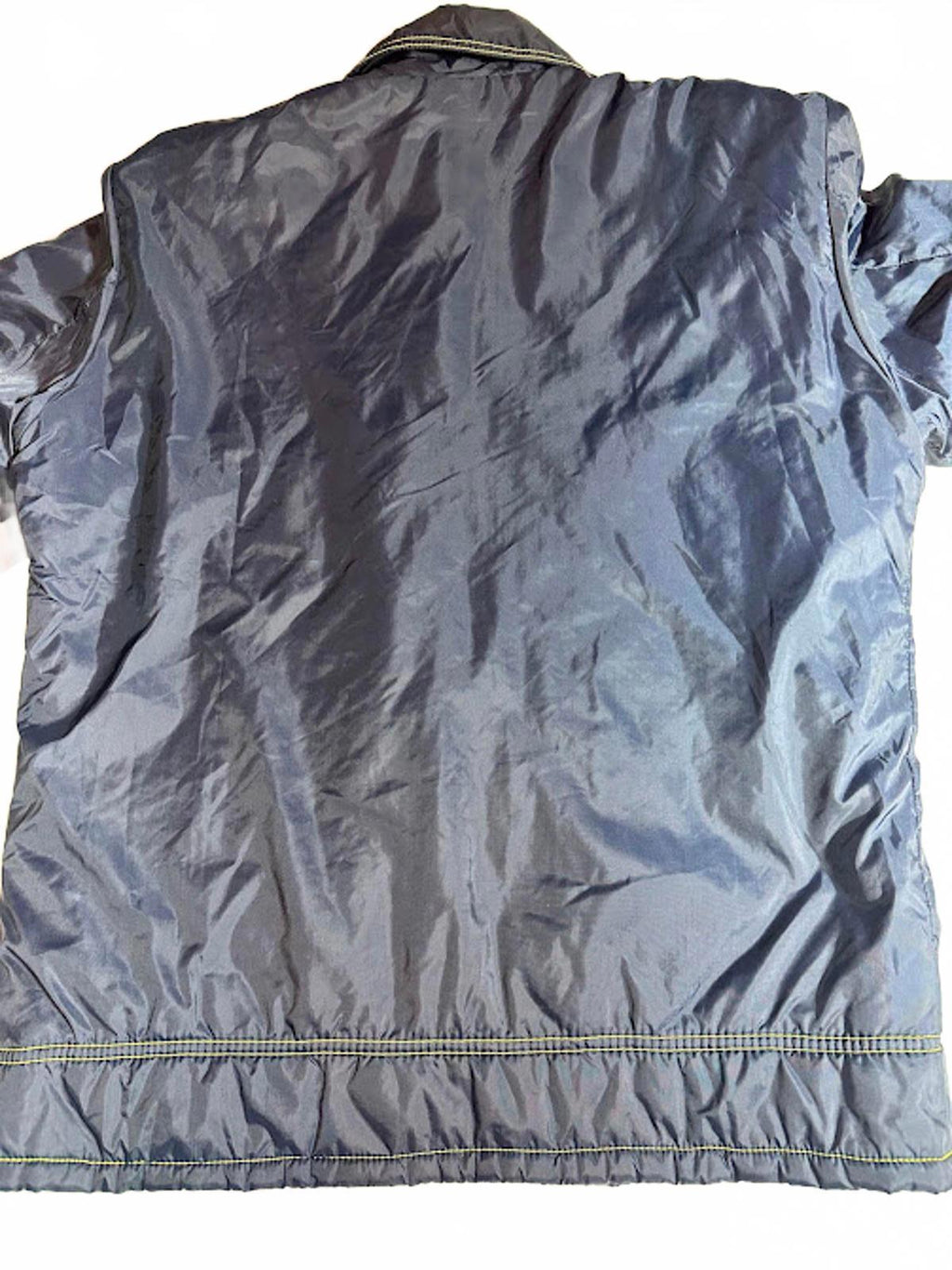 Vintage Hang Ten Zip Windbreaker Jacket Blue Yellow