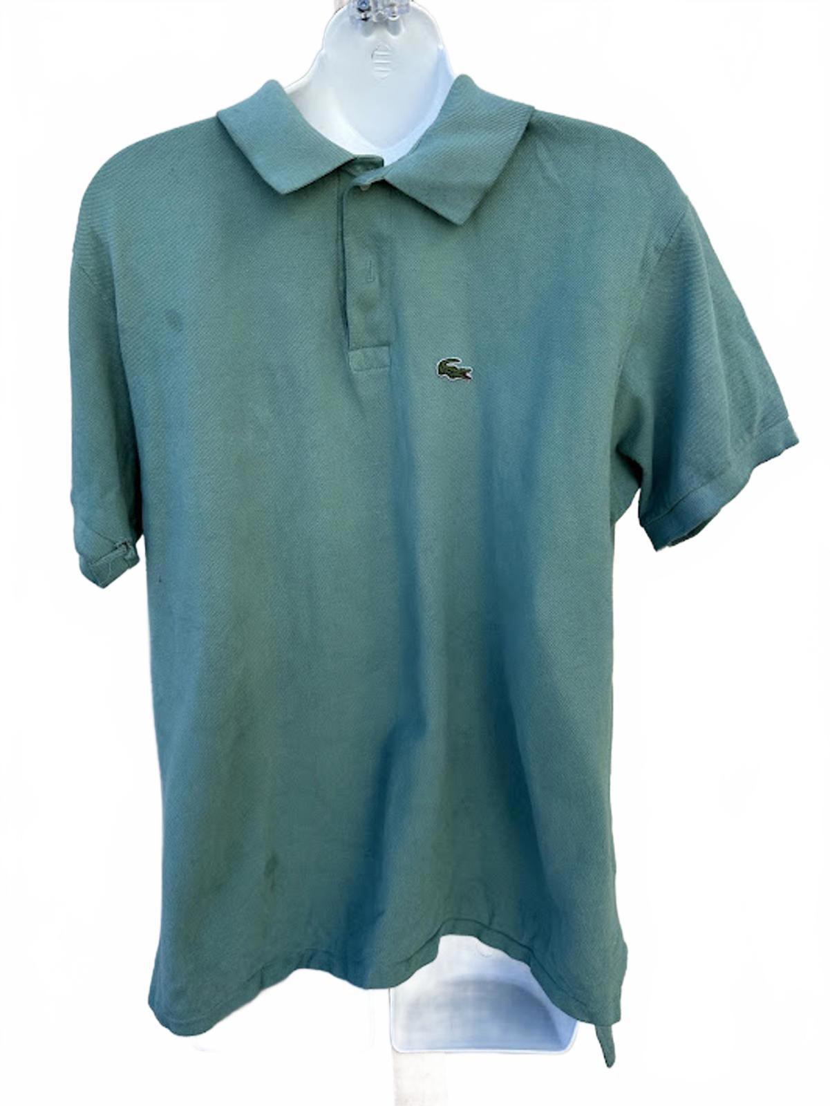 Vintage Izod Lacoste Polo USA XL Green