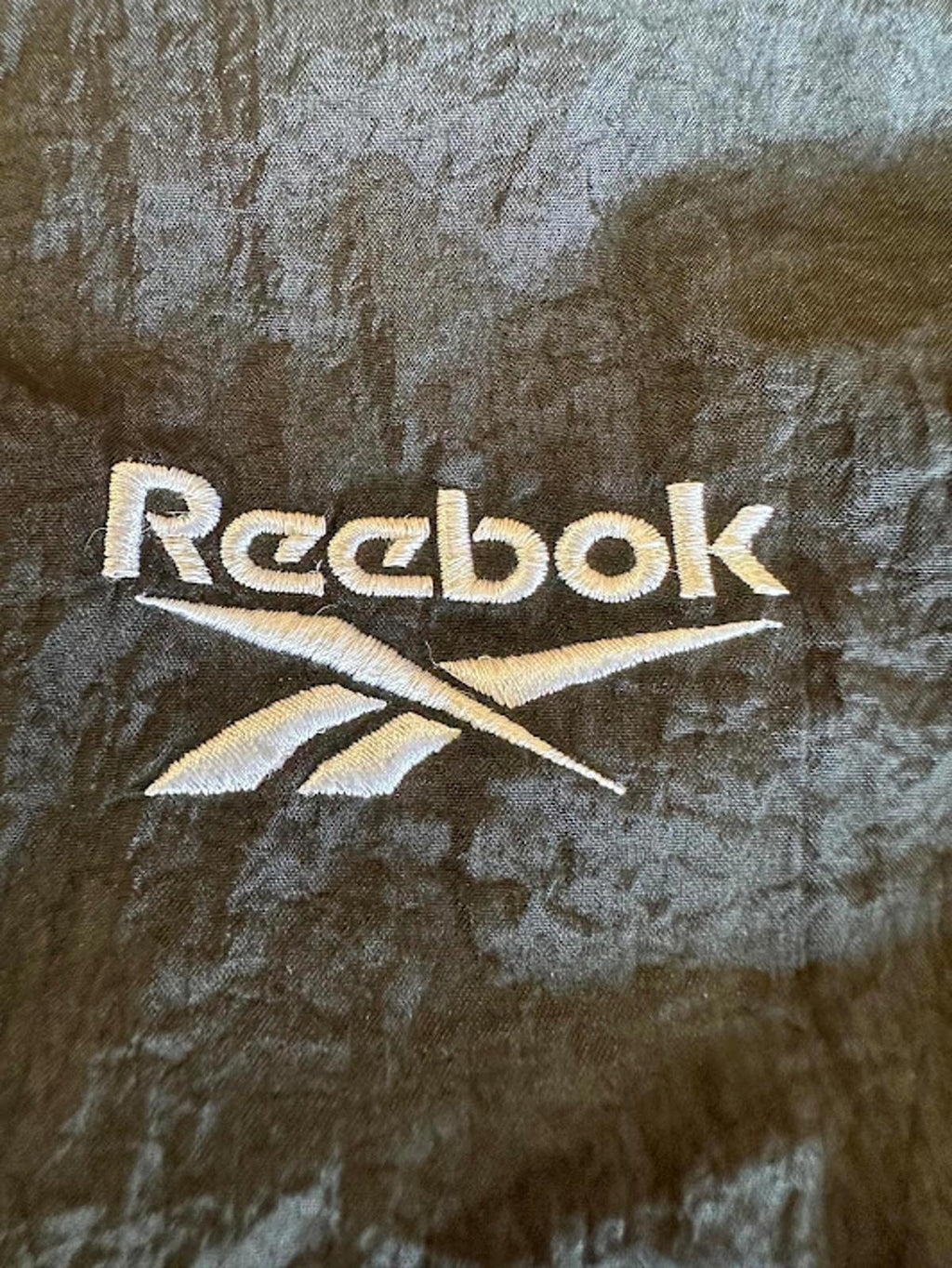 Vintage Reebok Windbreaker Jacket Black M