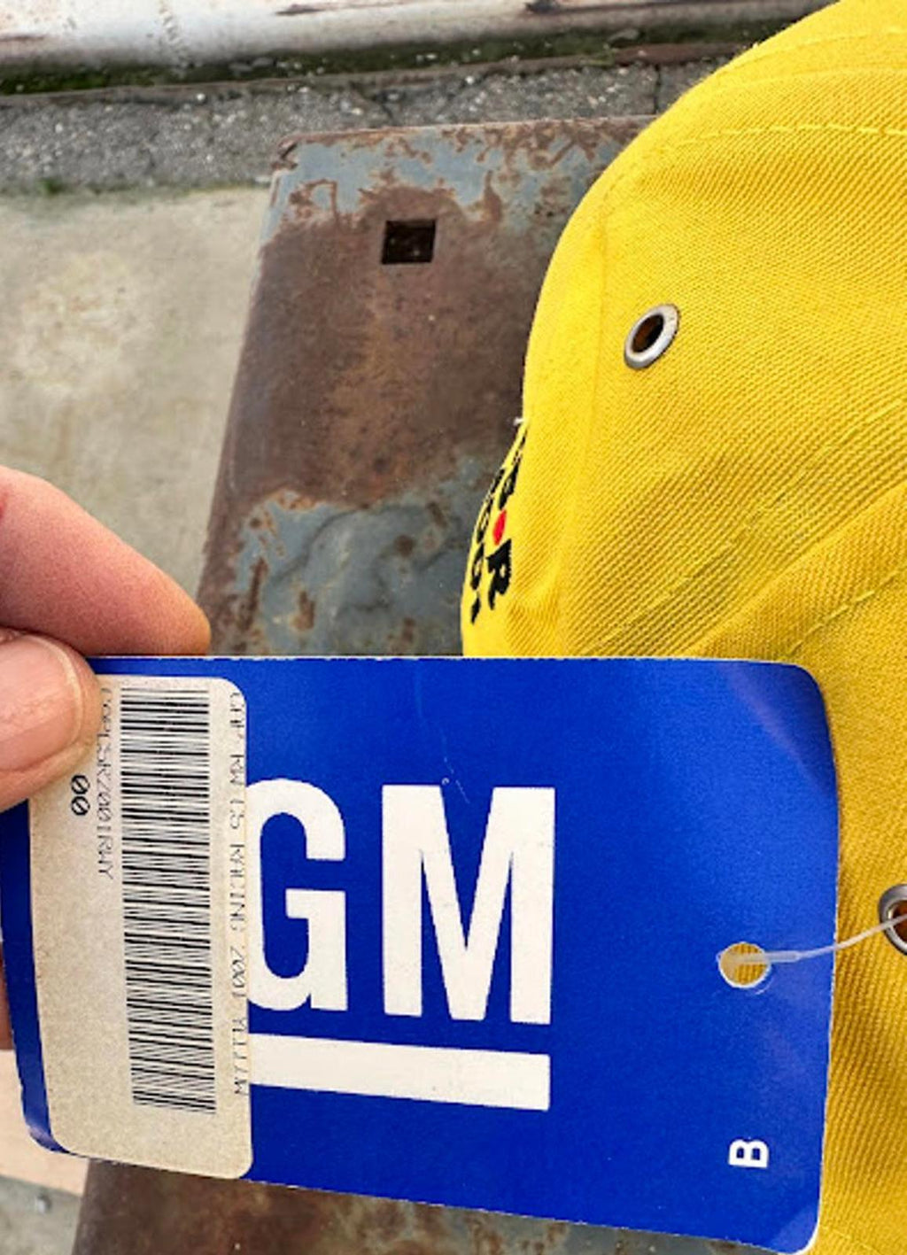 Chevrolet Corvette Yellow Hat NWT GM Licensed