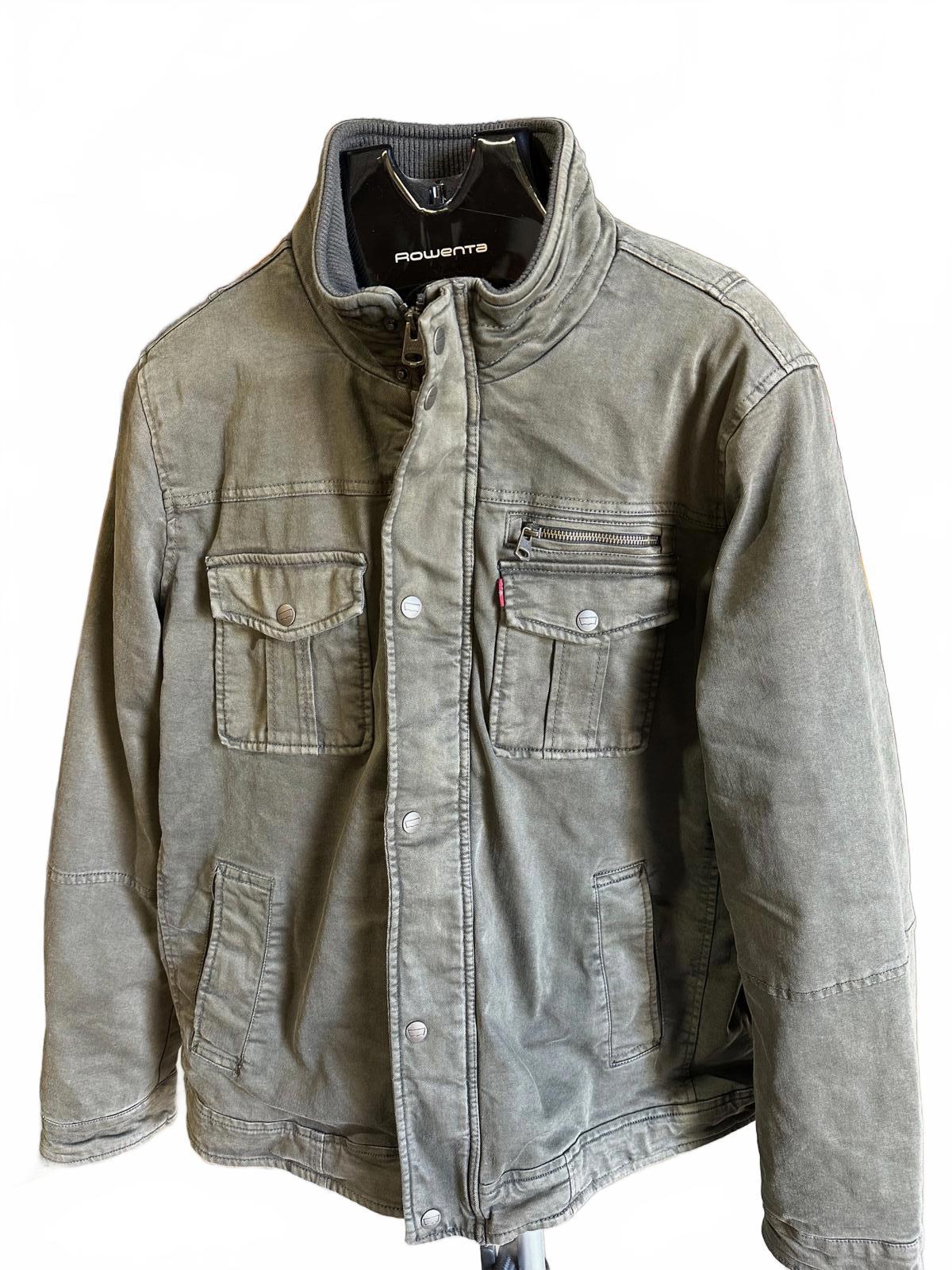 Levi’s Olive Green Quilted Utility Jacket L Men’s mechanic