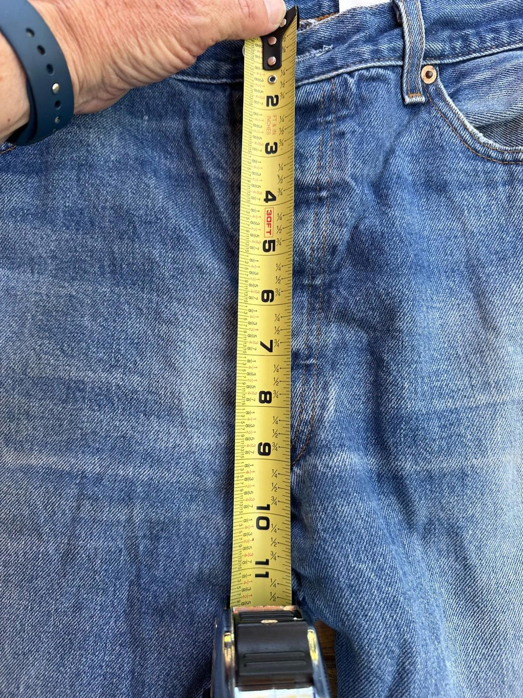 Levi's 501XX Jeans Vintage Made in Mexico Men 36x34 Button Fly Blue Denim WPL423