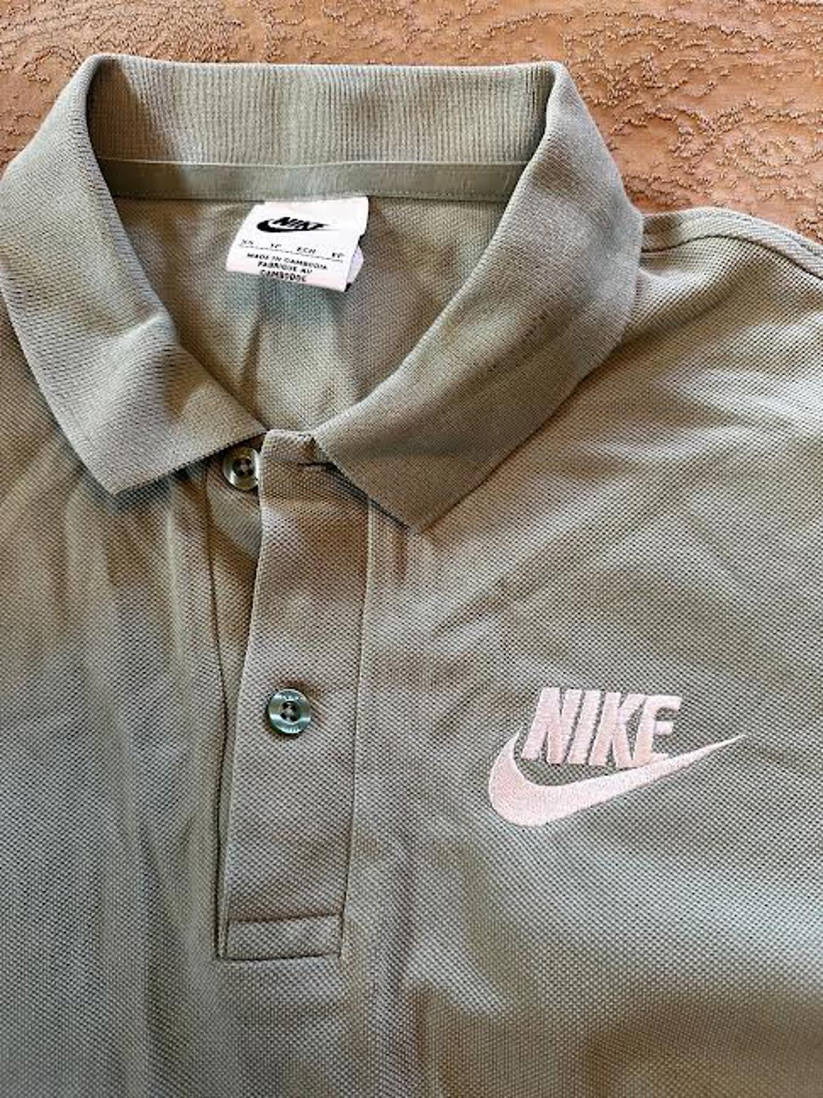 Nike Green Polo Shirt XS Embroidered Swoosh