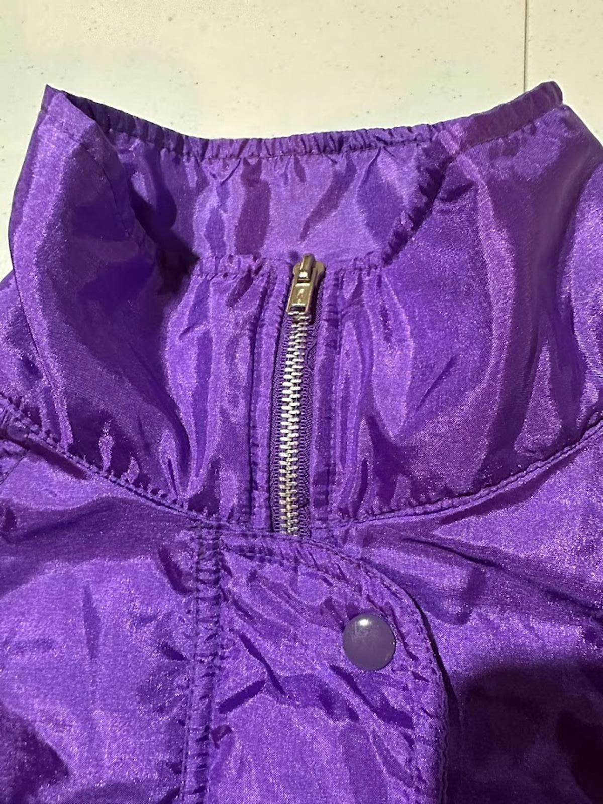 Vintage Electric Purple Windbreaker L