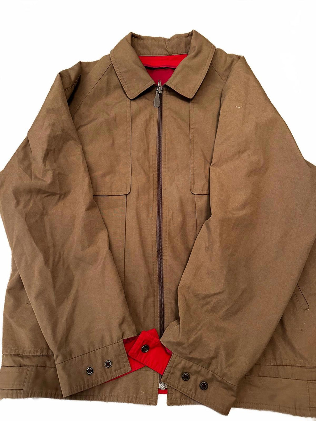 London Fog Brown Men’s Jacket 44R (lining missing)