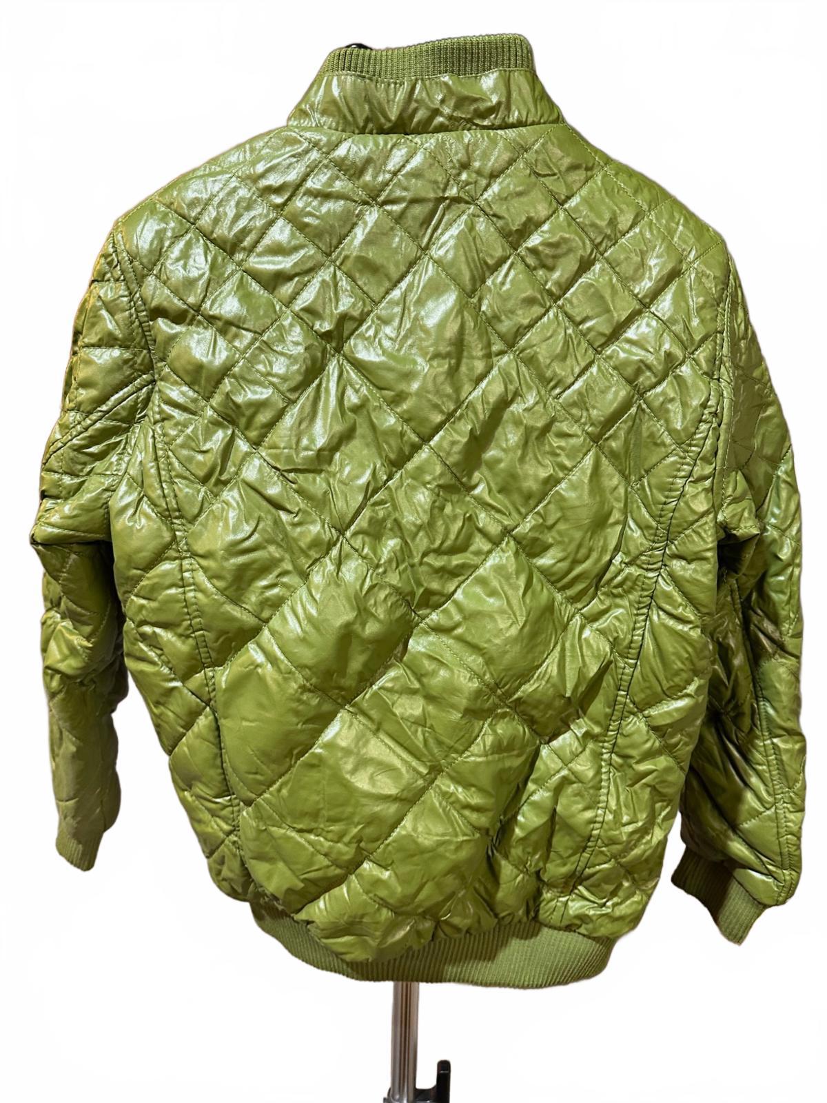 Vintage Classic Roosevelt NY Quilted Jacket S Green