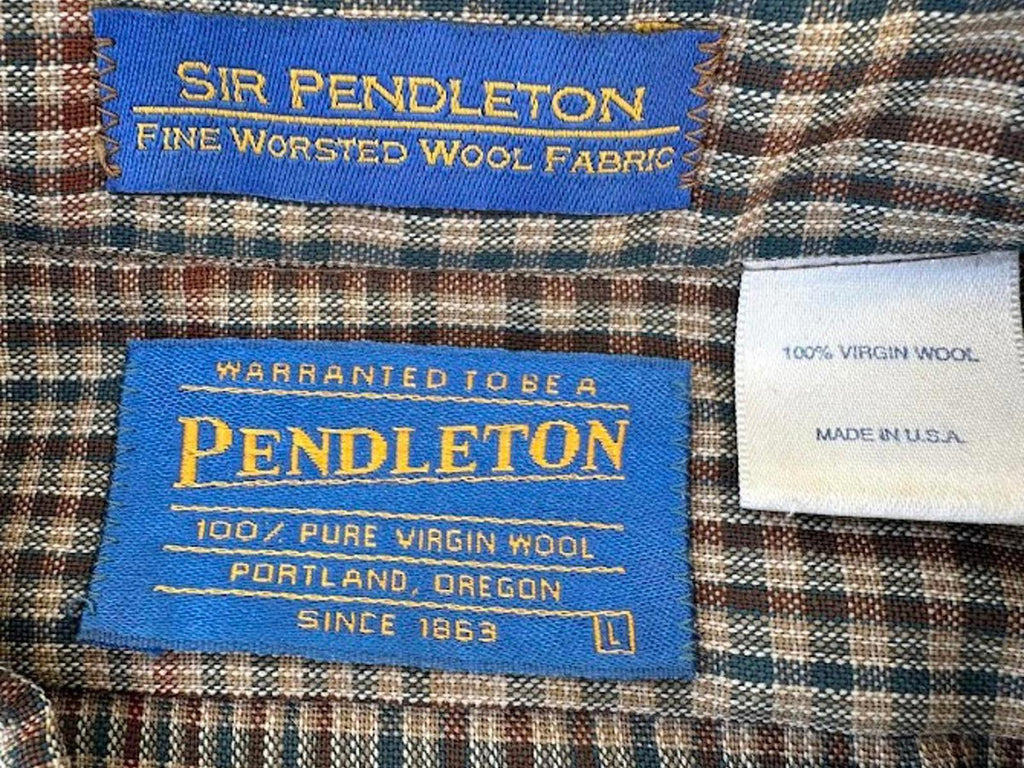Vintage Sir Pendleton Wool Shirt USA
