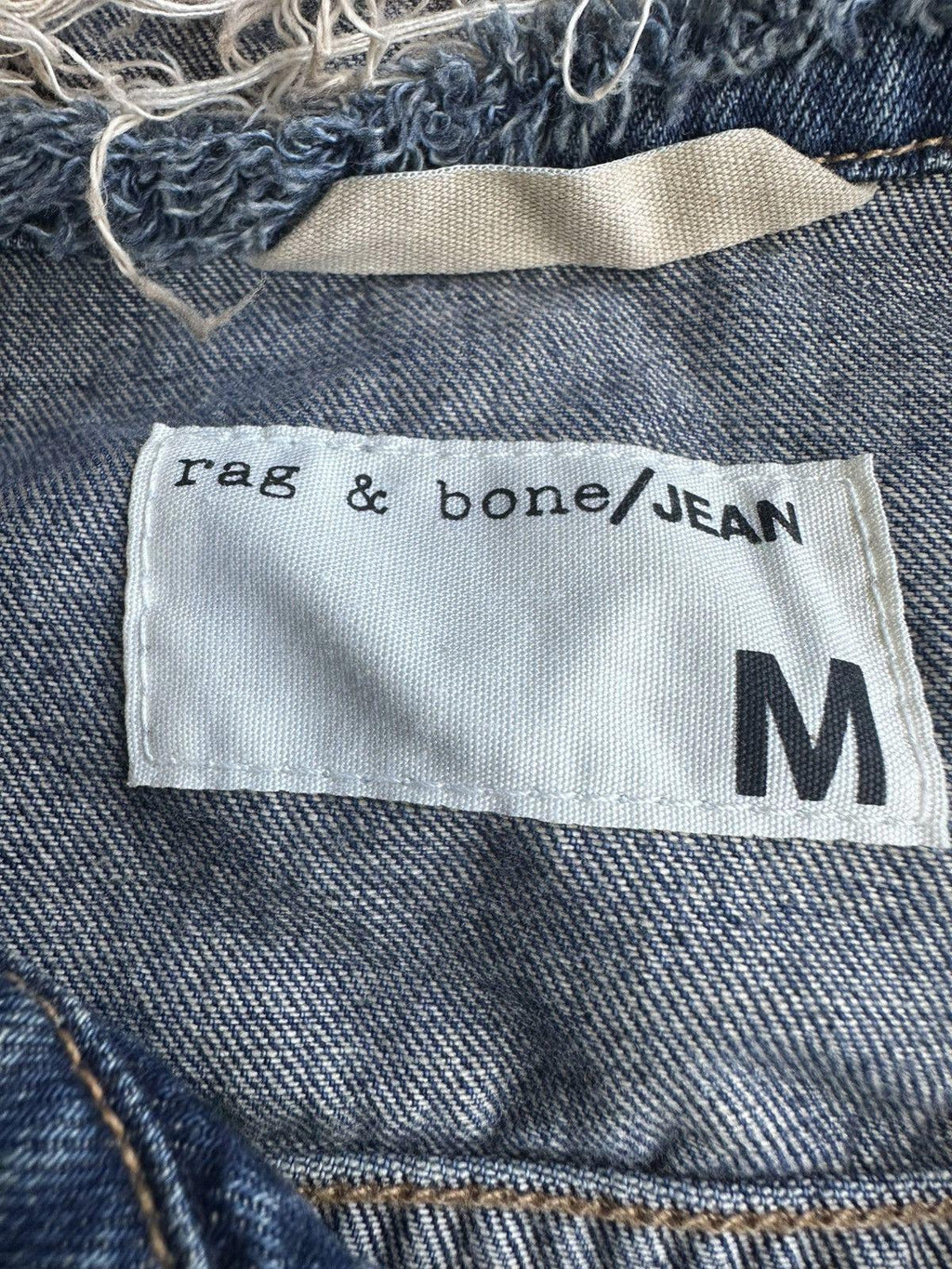 Rag & Bone/JEAN “El Capitan” Distressed Denim Vest – Size M