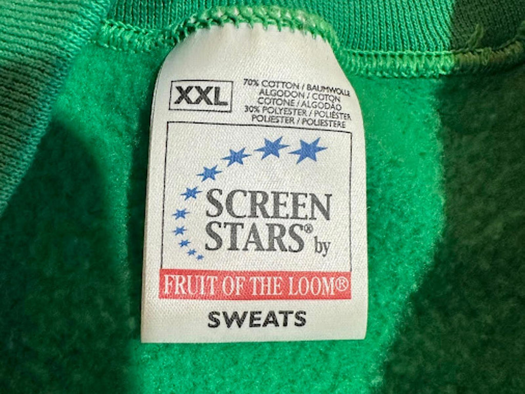 Vintage Ireland Embroidered Crewneck Sweatshirt XXL