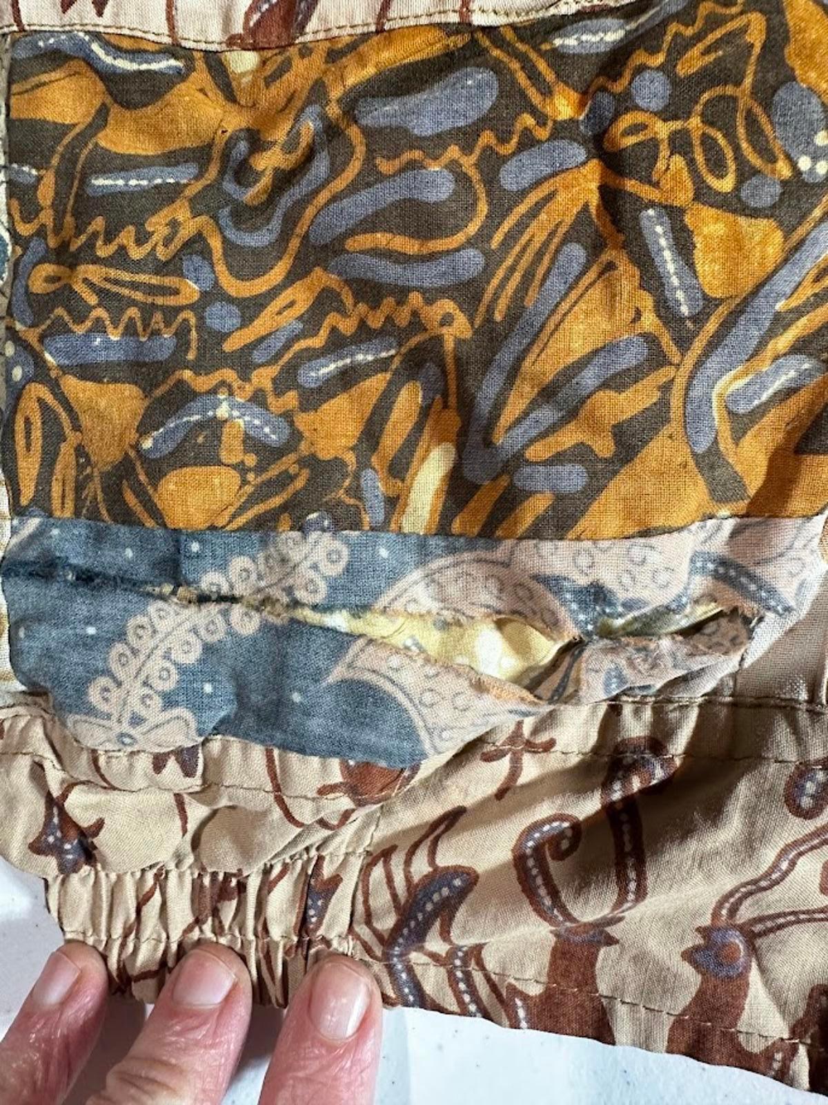 Vintage Boho Patchwork Quilted Jacket Festival Coat