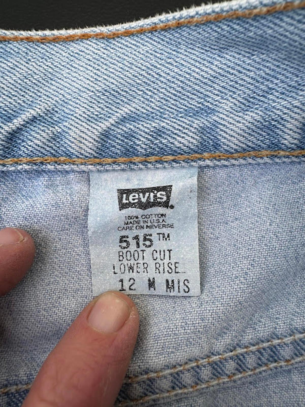 Levi’s 515 USA Light Wash Bootcut 12 M