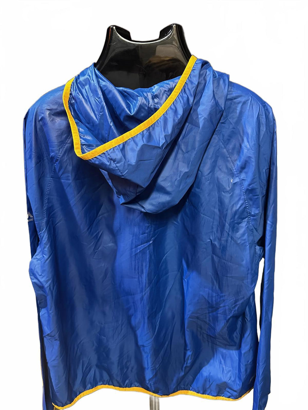 Warriors Majestic Windbreaker Jacket Blue L