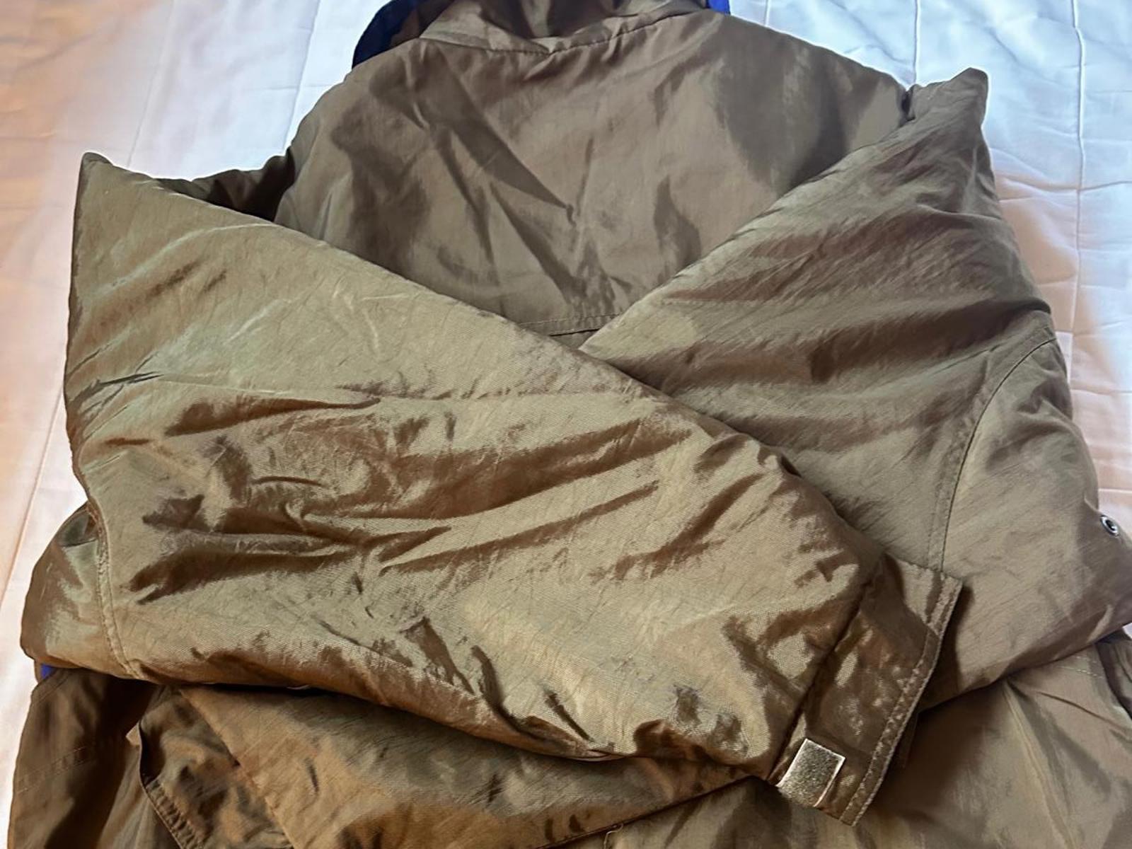 OSSI 80s Ski Jacket Olive Red L