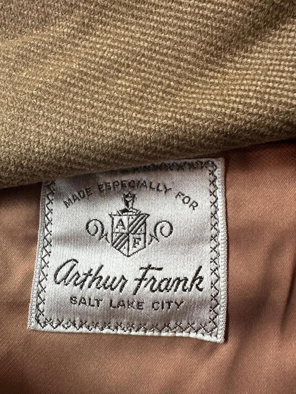 Vintage Morlano Arthur Frank Camel Coat