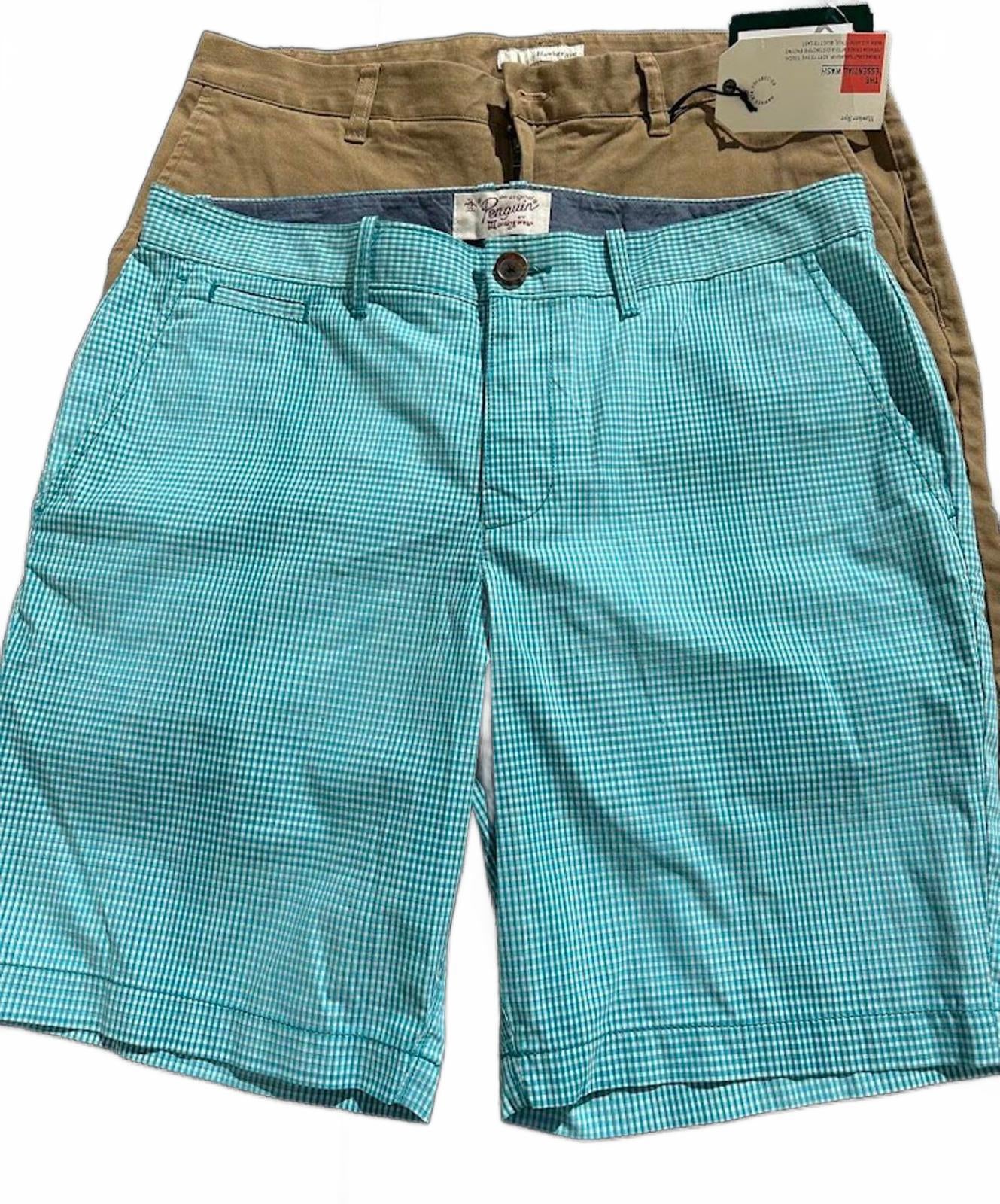Hawker Rye + Penguin Shorts 34 NWT Bundle