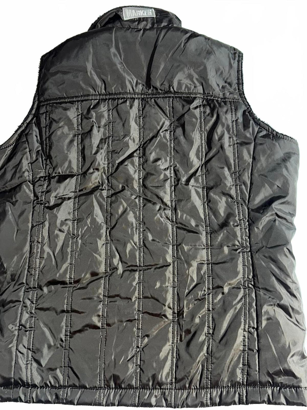 Marker Quilted Insulated Fleece Lined Vest Small