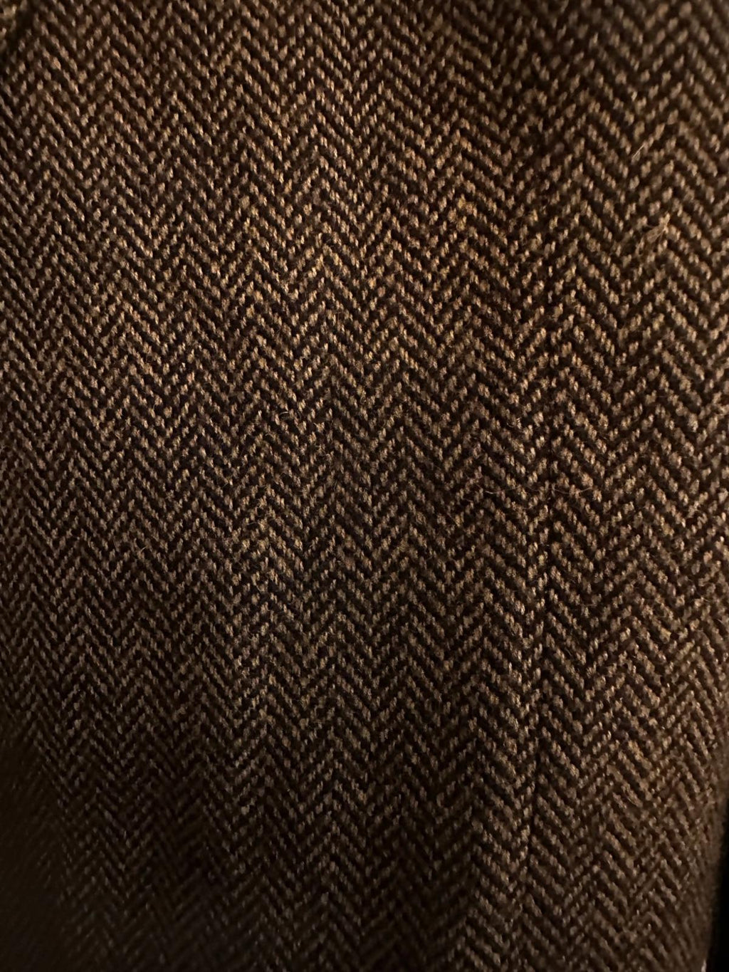 Pendleton Vintage Herringbone Tweed Blazer Leather Elbows