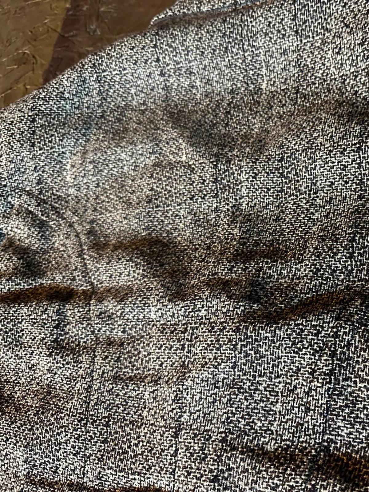 Vintage Italian Wool Blazer 36 BasketweaveTweed Sport Coat