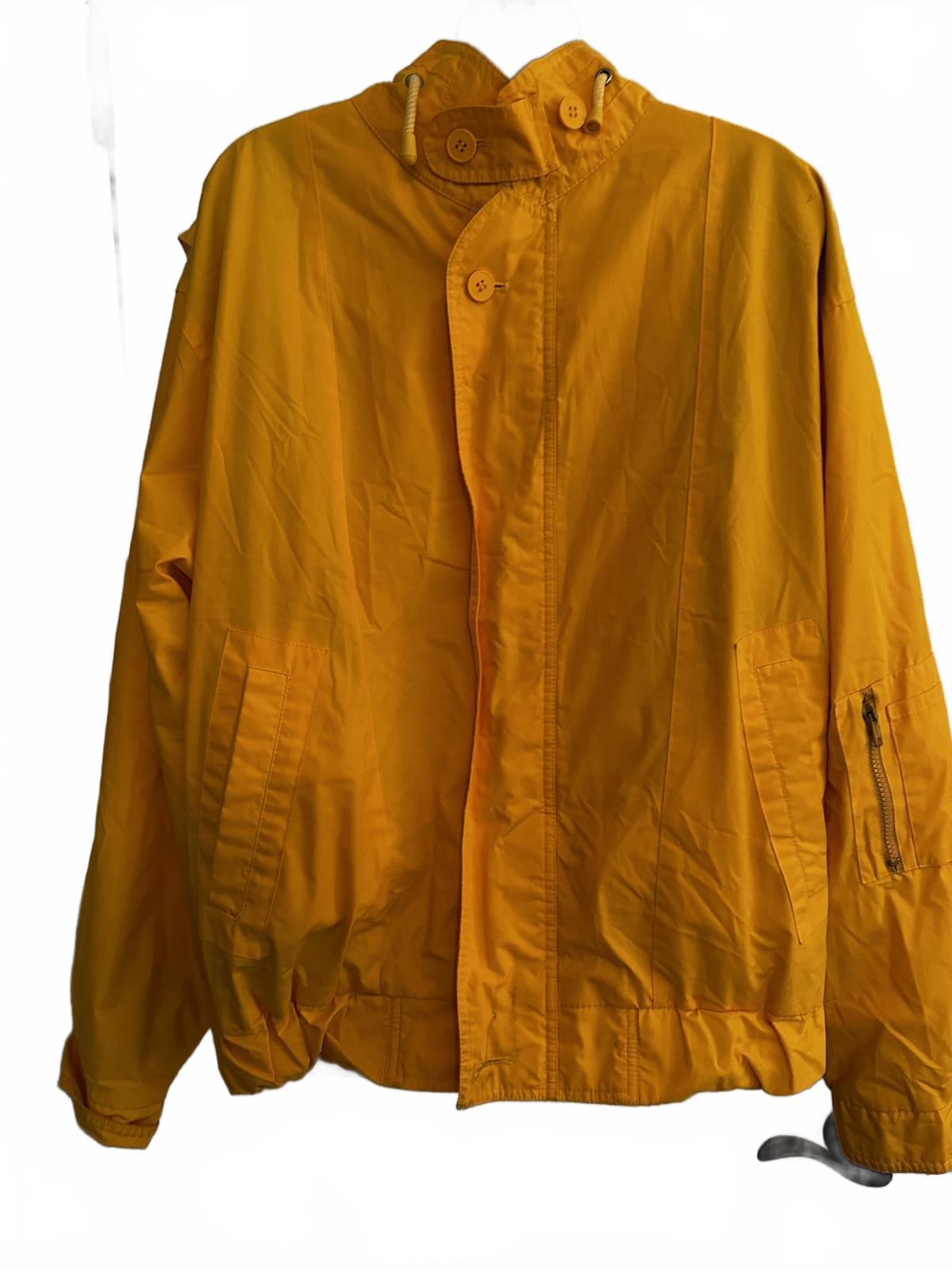 Vintage London Fog Yellow Hooded Jacket Men’s L