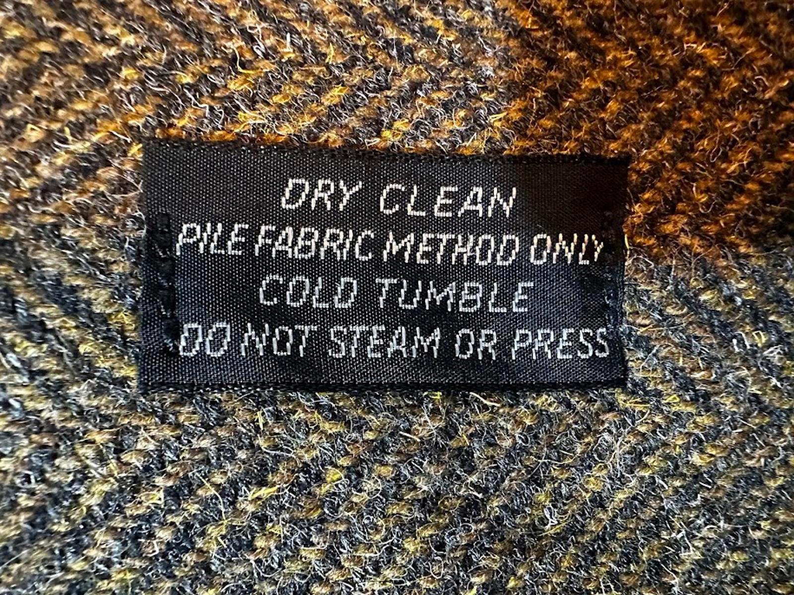Stratjac Tweed Shearling Lined Coat Faux Fur Collar 44