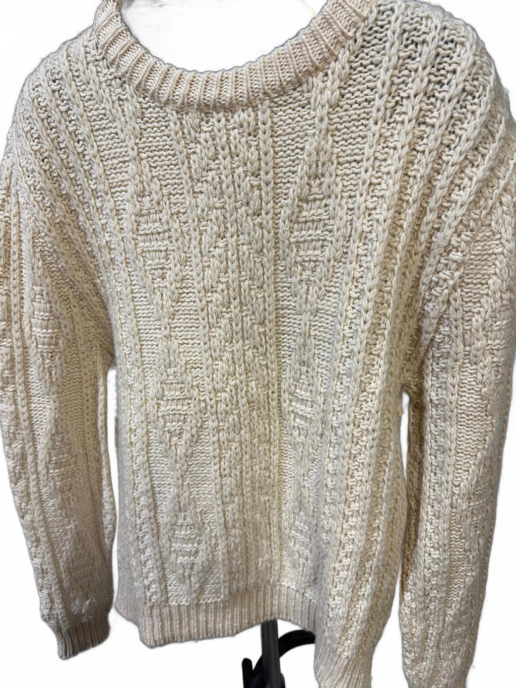 Vintage Pendleton Wool Fisherman Sweater XL USA