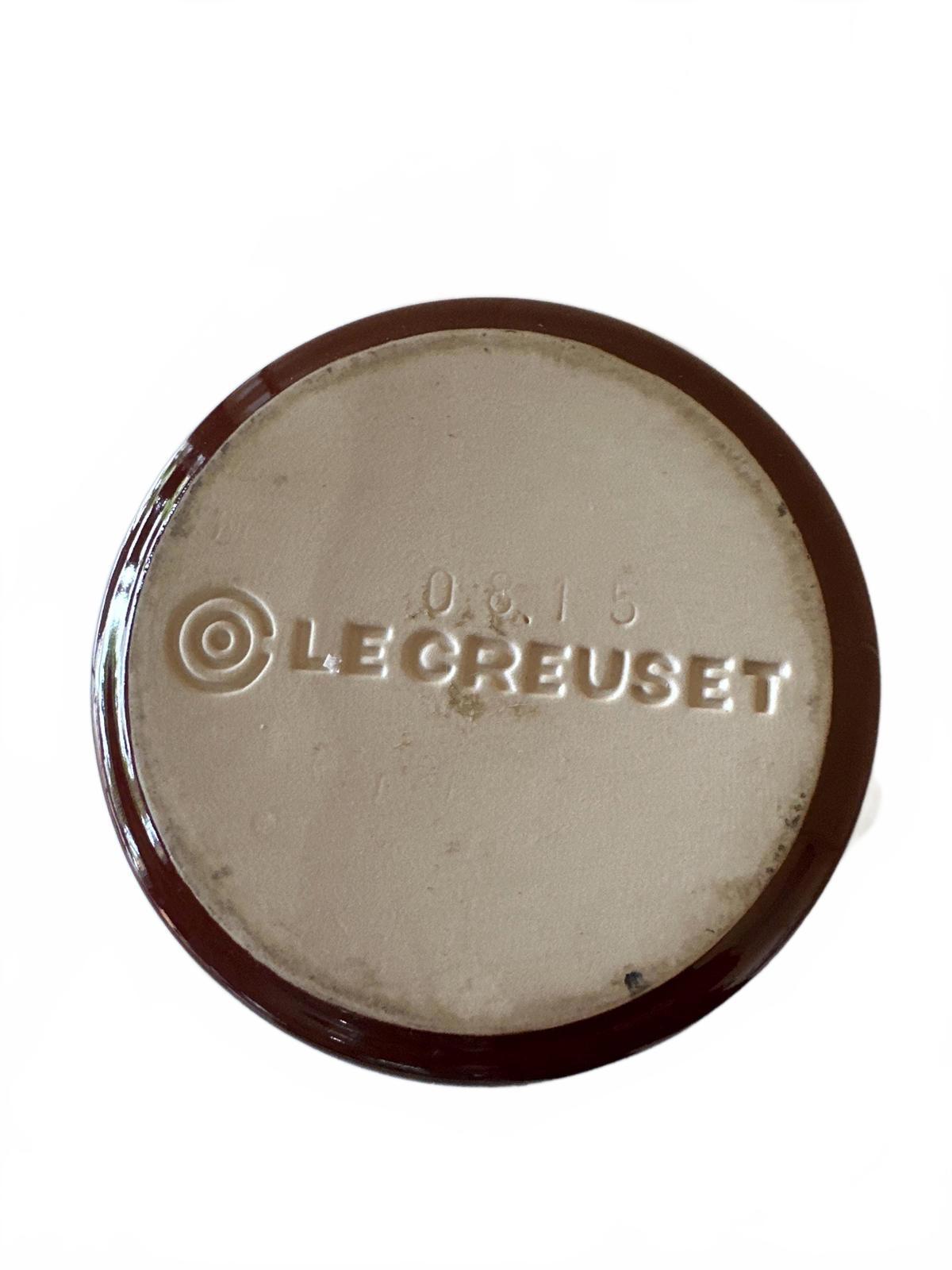 Le Creuset Medium Stoneware Utensil Crock – Cherry Red Cerise – 6” Tall Kitchen Organizer