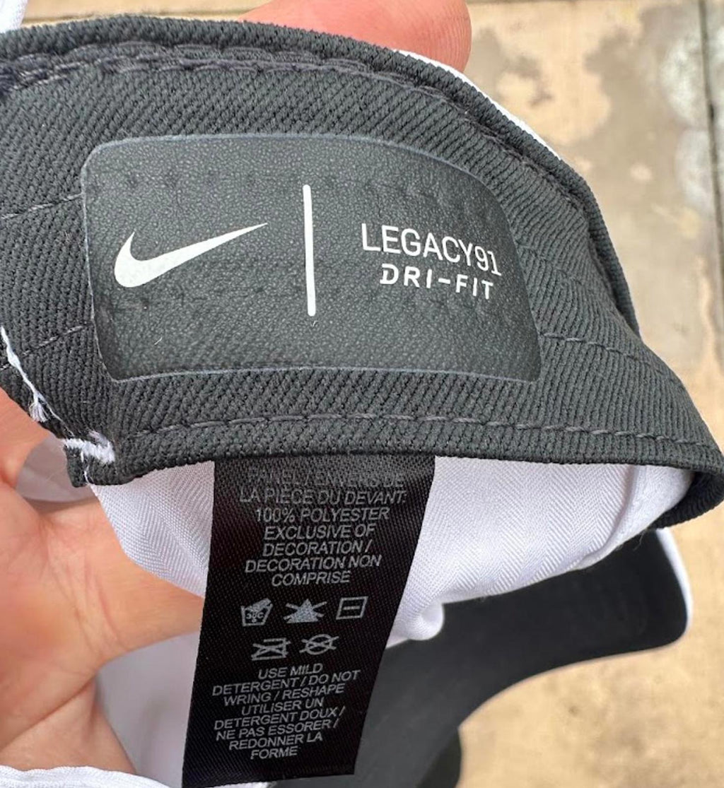 Nike Legacy91 Dri-FIT White Swoosh Cap