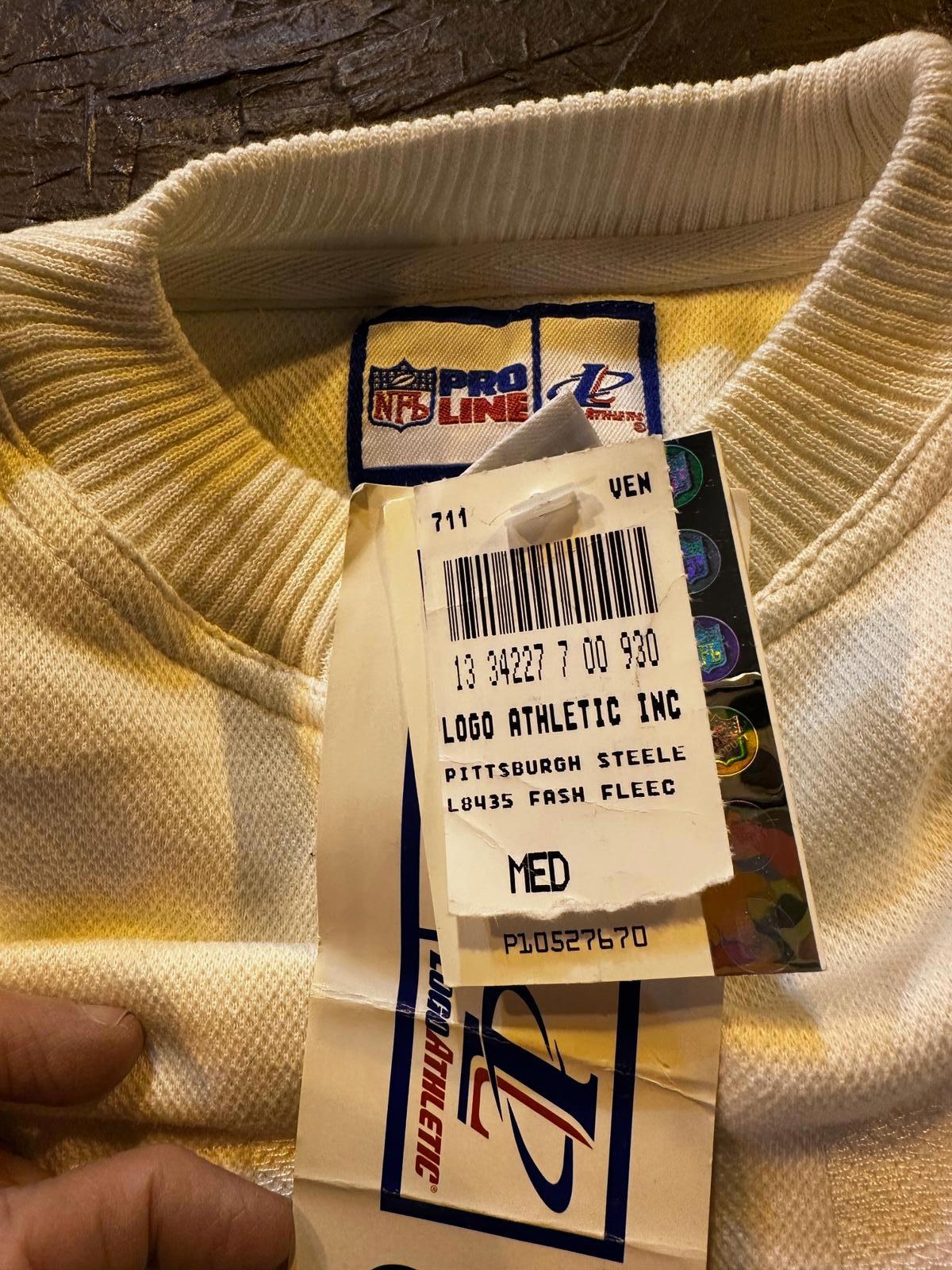 Vintage Steelers NFL Pro Line Logo Athletic Sweatshirt