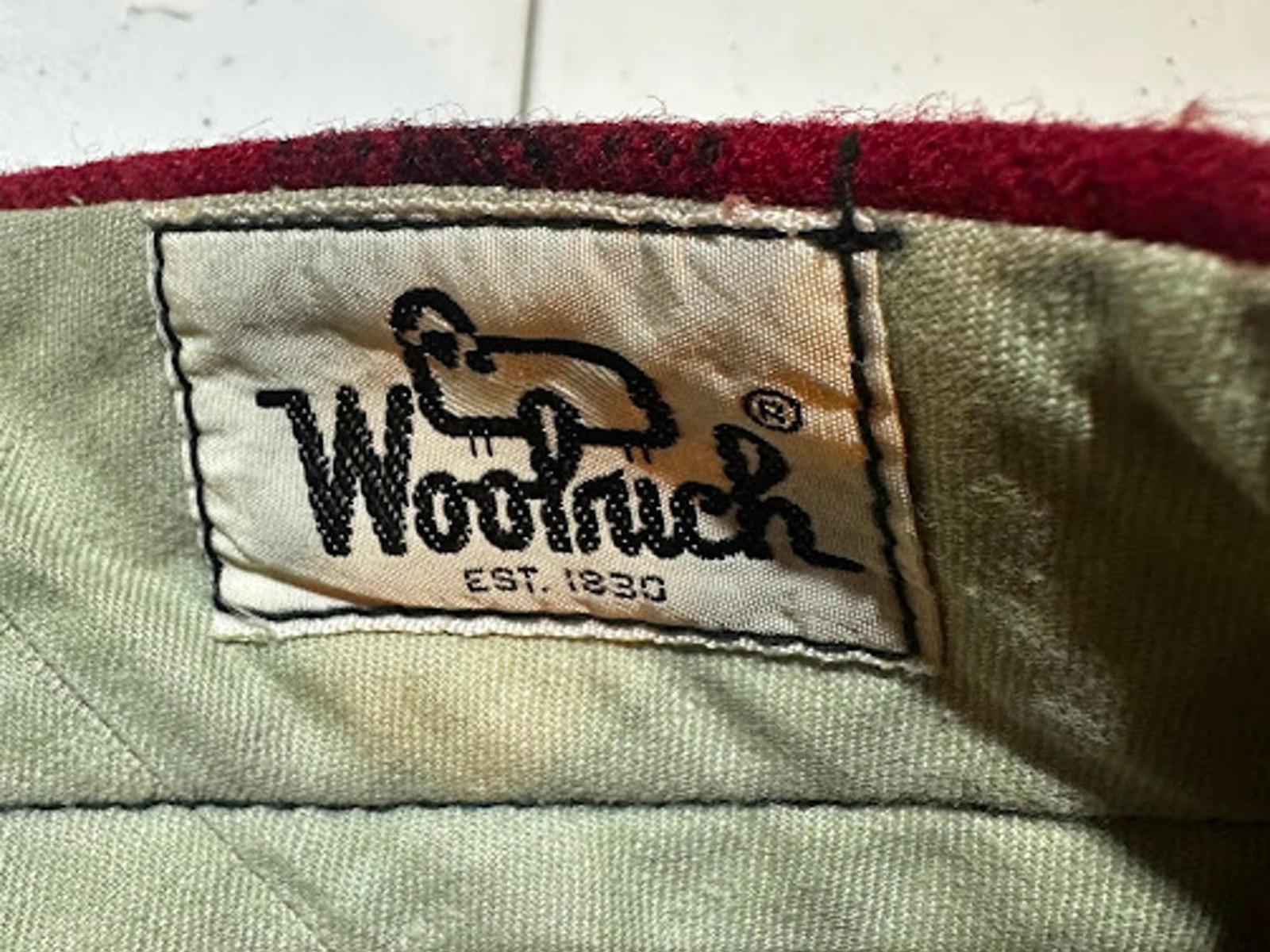 Vintage Woolrich Red Plaid Wool Hunting Pants USA