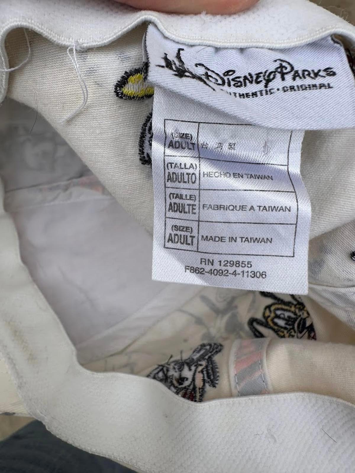 Vintage Disney Mickey & Friends All-Over Print Hat