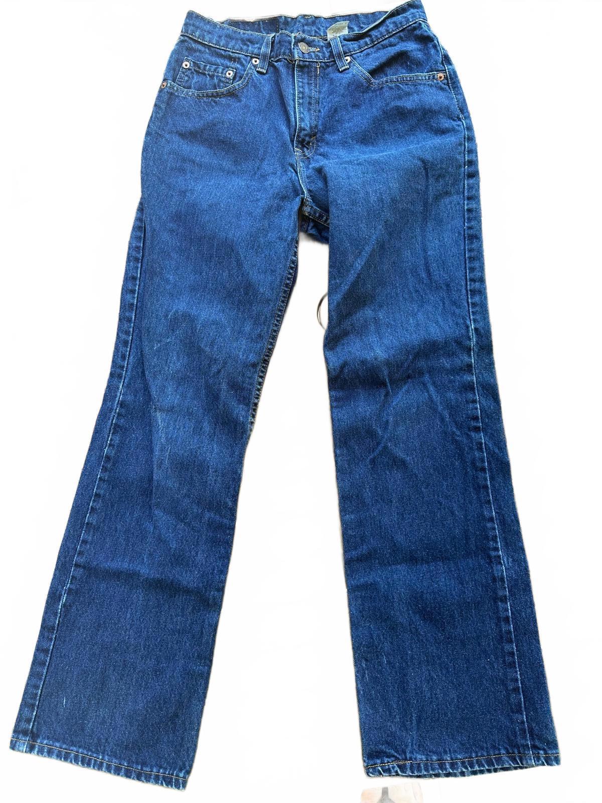 Vintage Levi’s 517 Boot Cut Jeans Jr Size 9 Short – Made in USA  Dark Wash denim