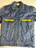 Vintage Hang Ten Zip Windbreaker Jacket Blue Yellow