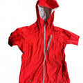Outdoor Research Red Hooded Windbreaker Jacket