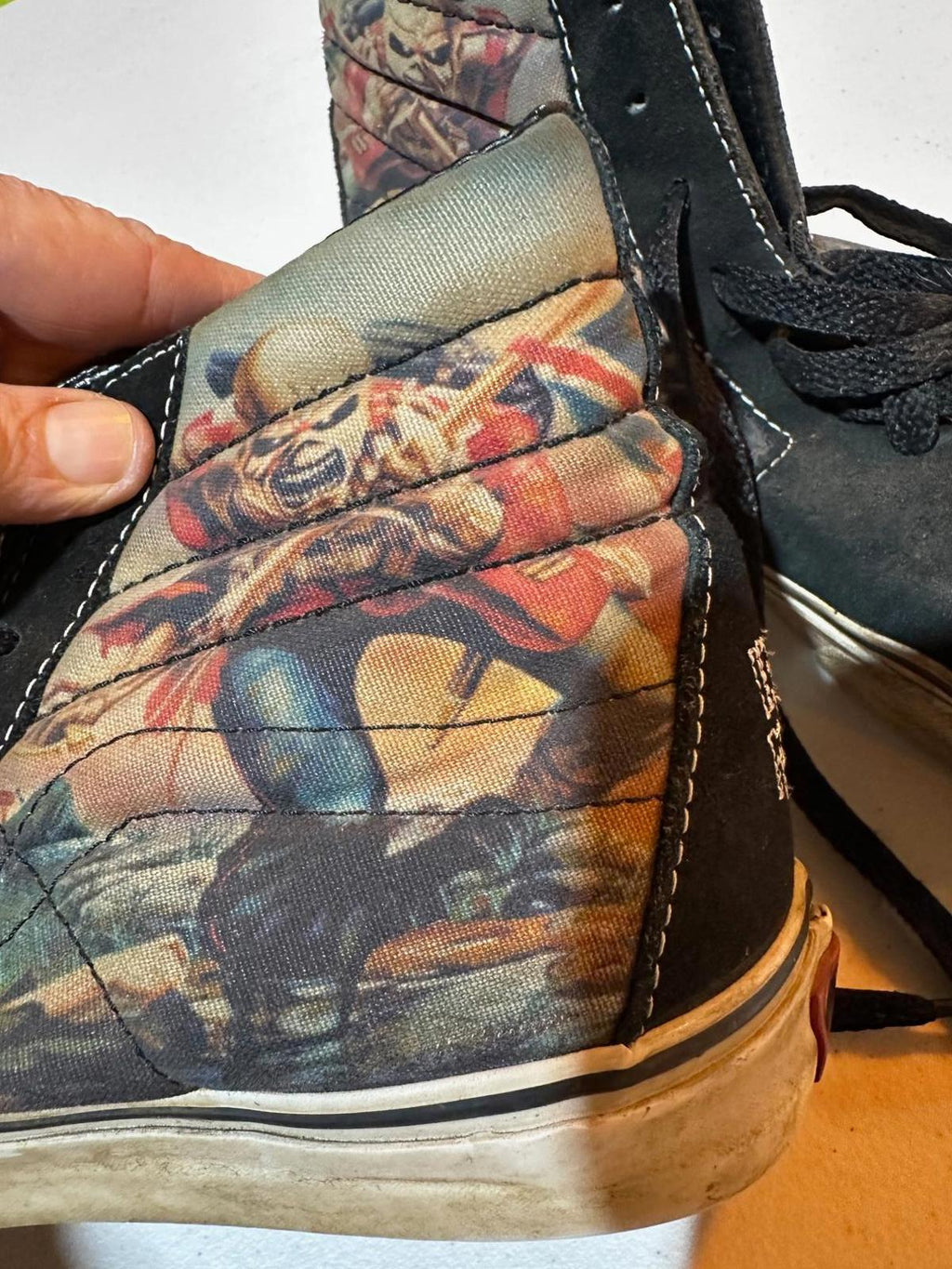Vans x Iron Maiden Sk8-Hi High Top Sneakers Men 7 / W 8.5
