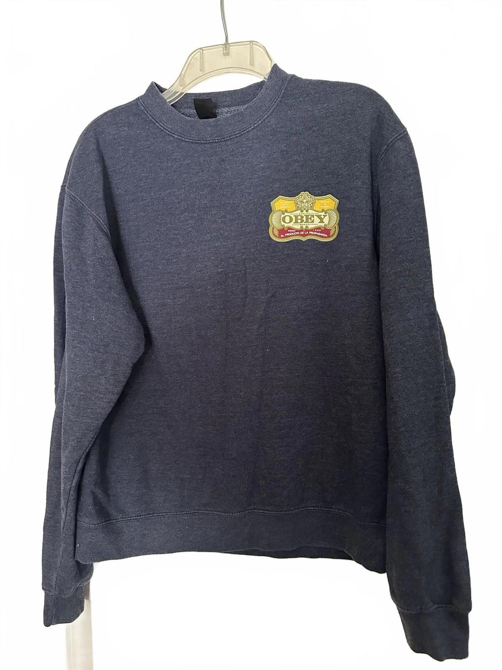 Vintage Obey Navy sweatshirt Size Small