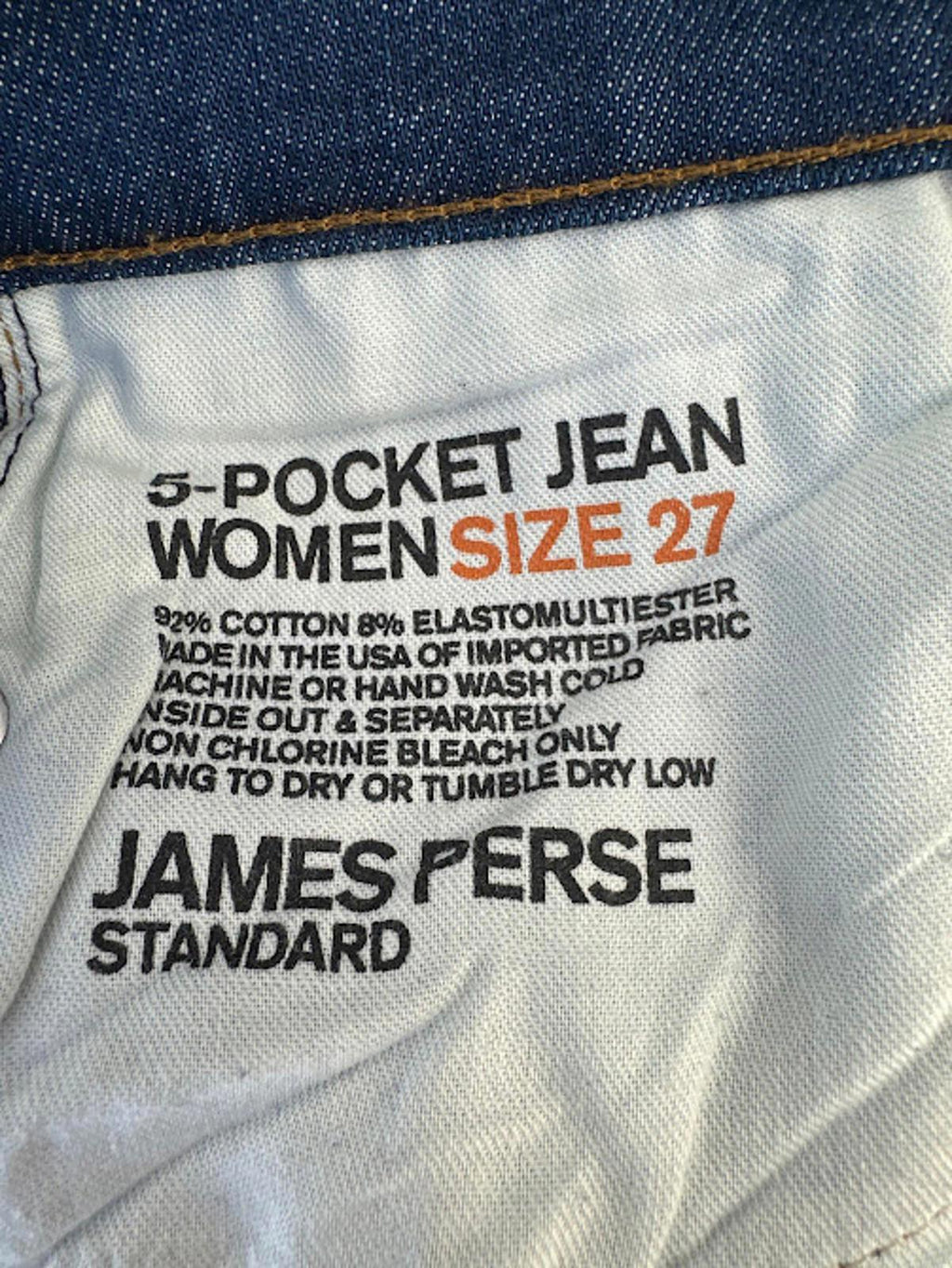 James Perse Standard Jeans Women 27