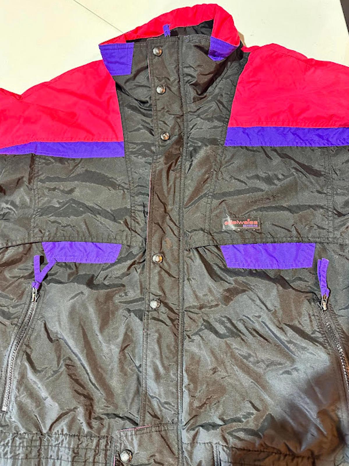 Vintage Edelweiss Skiwear Colorblock Ski Jacket 90