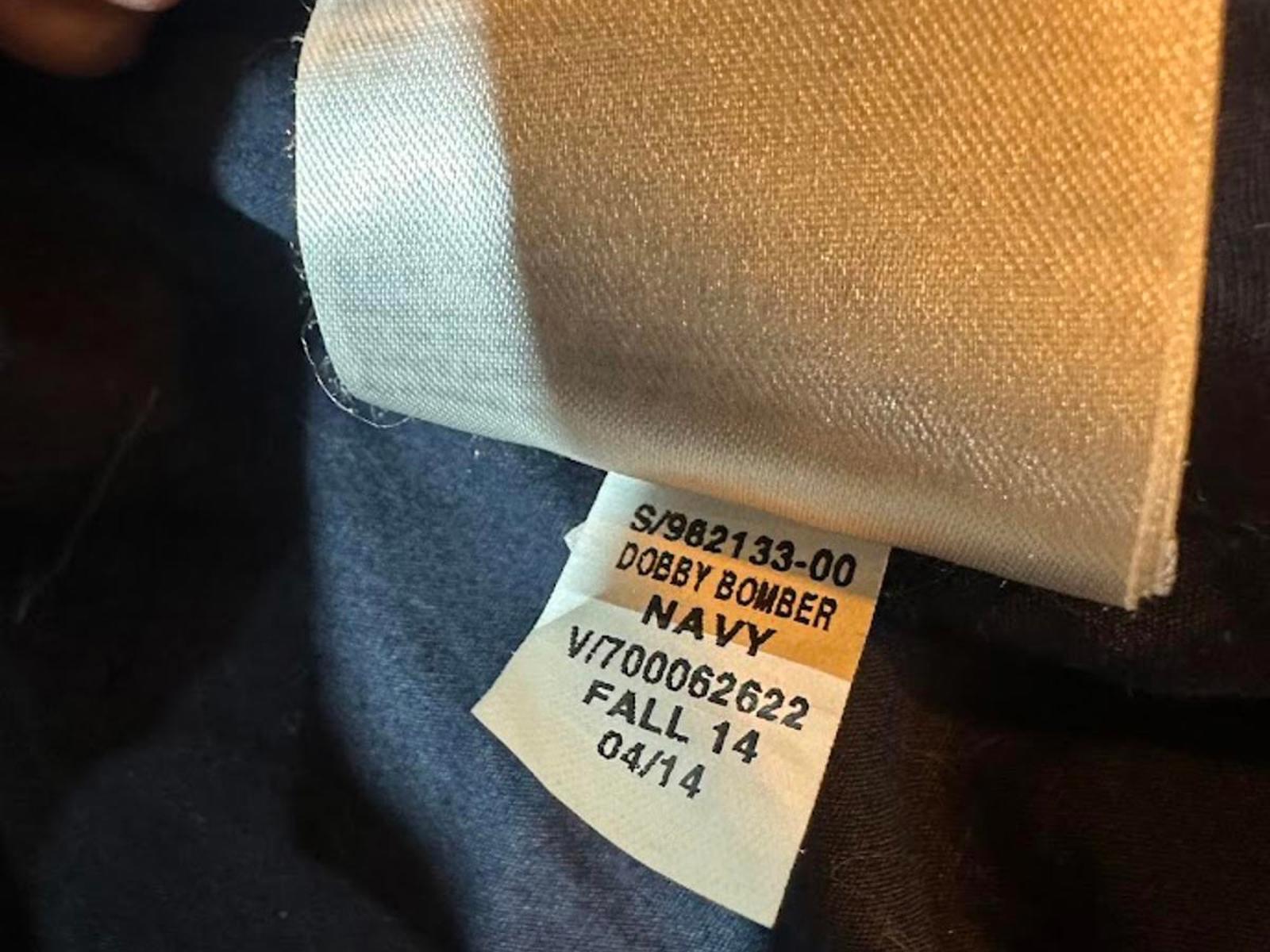 Gap 1969 Navy Cotton Bomber Jacket L