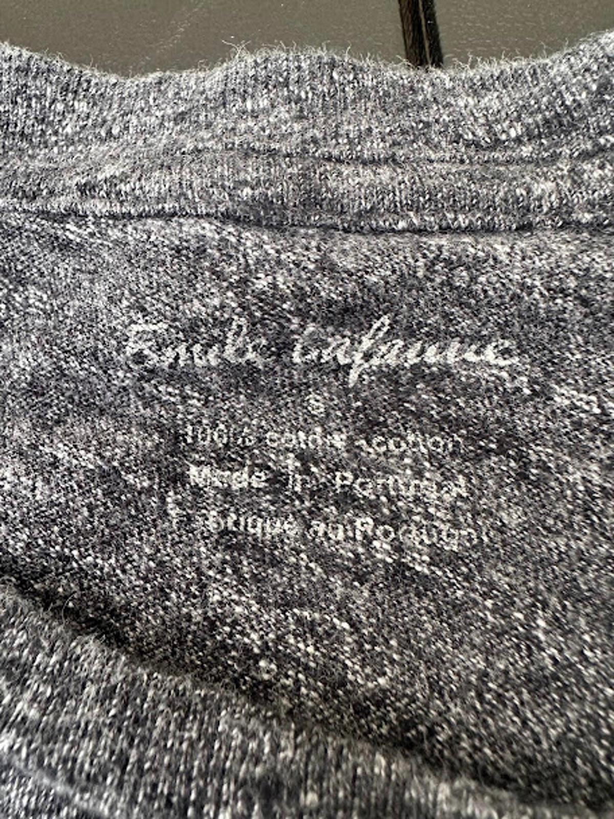 Emile Lafaurie Gray Pocket Tee Small