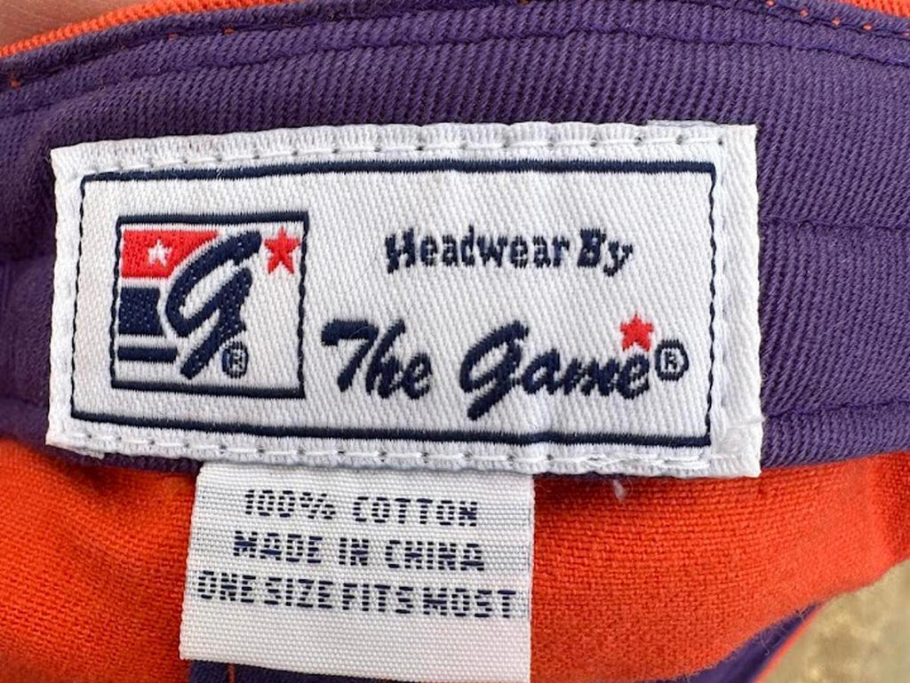 Clemson Tigers Orange Strapback Hat The Game NCAA