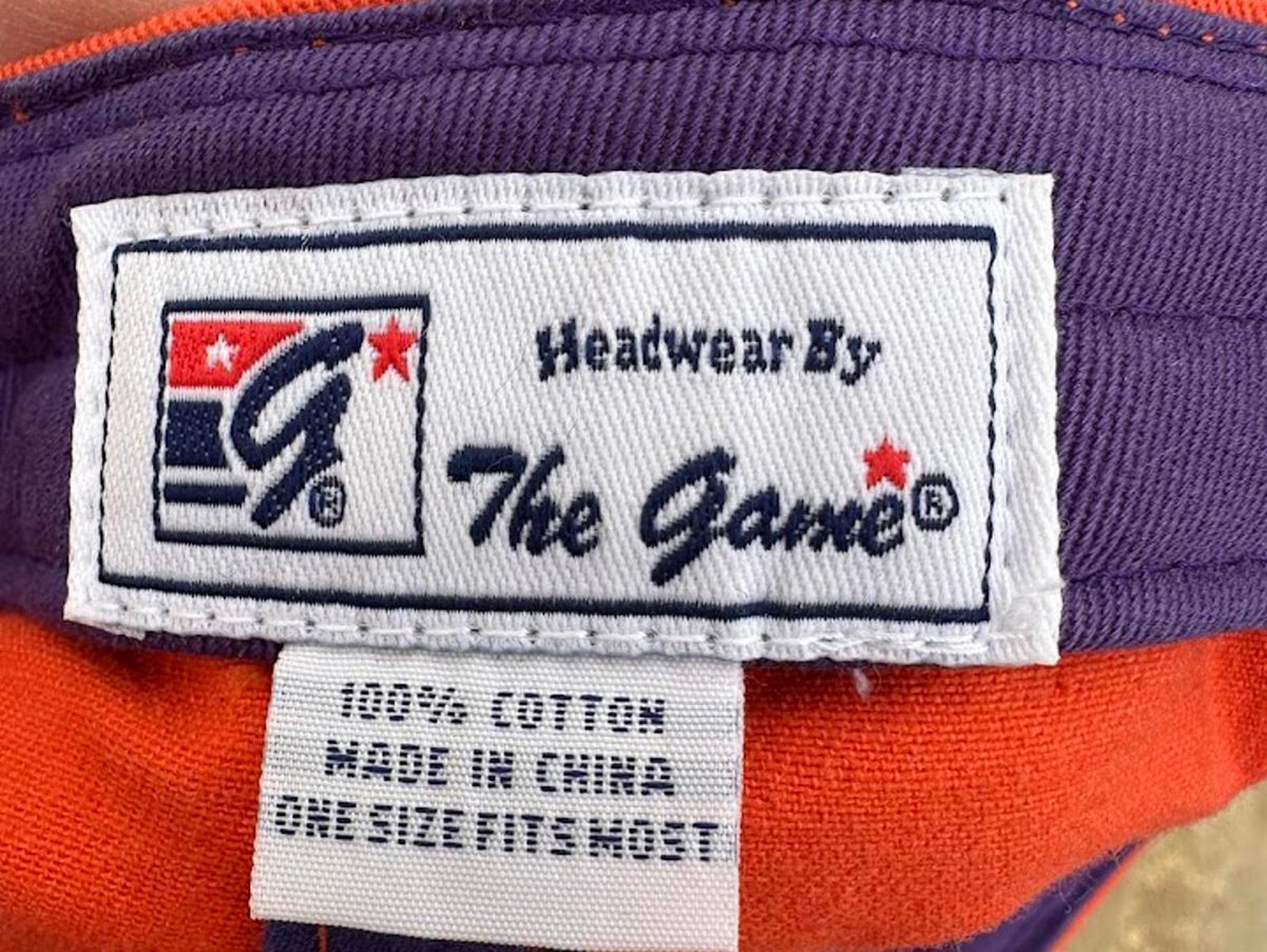 Clemson Tigers Orange Strapback Hat The Game NCAA