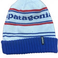 Patagonia Knit Pom Beanie Red White Blue Logo
