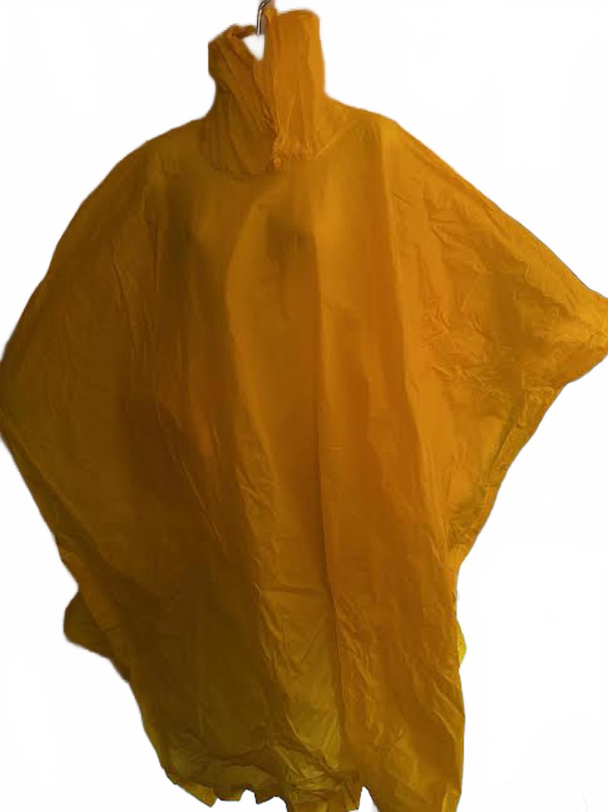 Disney Mickey Mouse Yellow Florida Rain Poncho OS